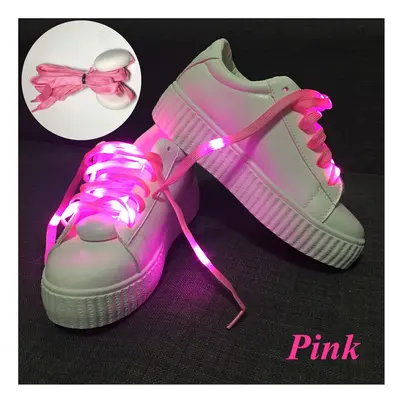 (Pink) NEW 2M led shoelaces light for christmas festival home party