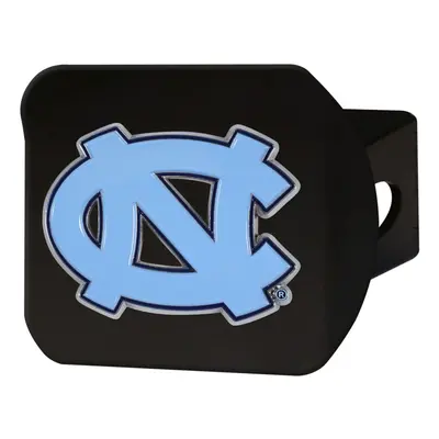 FANMATS North Carolina Tar Heels Black Metal Hitch Cover - 3D Co