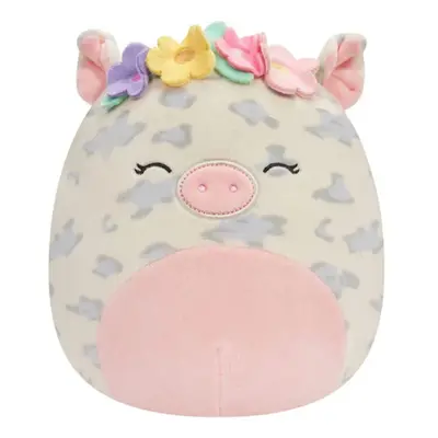 Squishmallows Rosie The Pig with Flowers