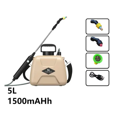 (Set H) Shoulder-Type Electric Pesticide Sprayer 5L/8L 1800mAh/ Spray Garden Power Tool Comes Wi