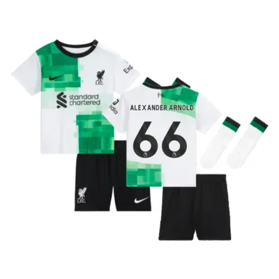 (XSB) Liverpool Away Little Boys Mini Kit (Alexander Arnold 66)