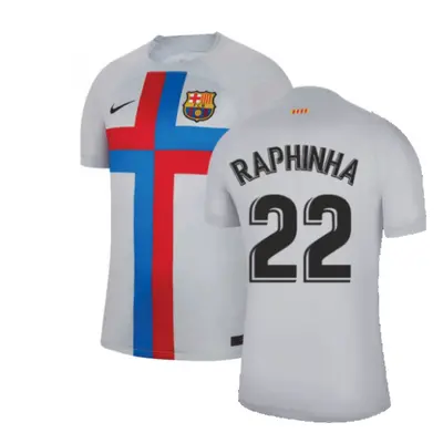 (L) Barcelona Third Shirt (RAPHINHA 22)