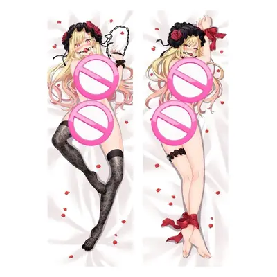 (as the picture, 50x150cm Peachskin) Anime My Dress-up Darling Marin Kitagawa Dakimakura Throw S