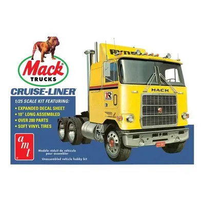 AMT AMT1062 Mack Cruise-Liner Semi Tractor Plastic Model Kit for Paint & Glue required, Years Ab