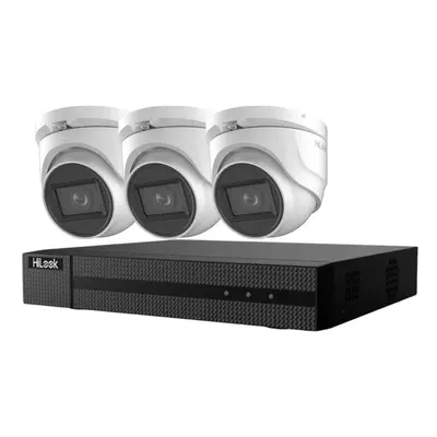 (2TB , 3X 8MP) Hikvision 4K CCTV Home Security System Kit IR