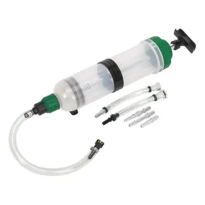 1.5l Fuel Retriever Syringe - Suits Petrol & Diesel Vehicles - Line Maintenance