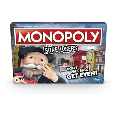 Monopoly for Sore Losers Board Game for Ages and up, the Game Where it Pays to Lose