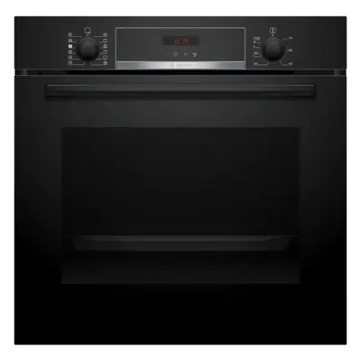 Bosch HQA574BB3B Series Built In 71L Pyrolytic Oven - Black