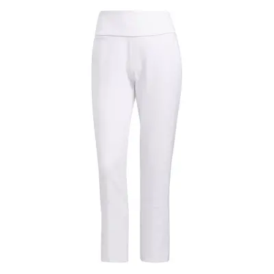 adidas Women's Standard Pull On Ankle Pants White Large