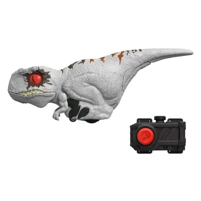 Mattel Jurassic World Dominion Uncaged Click Tracker Atrociraptor Ghost Interactive Toy Dino Mot