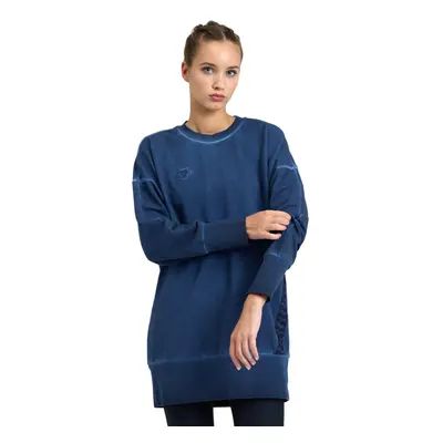 ARENA Women's Standard Icons Oversize Crew Sweatshirt Navy Delave/Navy/White