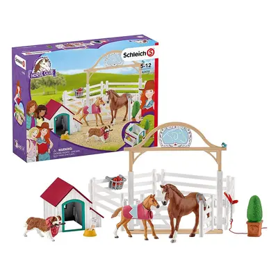 Schleich Club Hannah's Guest Horses with Ruby The Dog