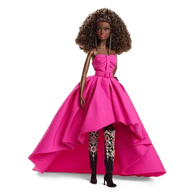 Barbie - Fuchsia Long Dress Doll in Taffeta with Sweetheart Neckline w