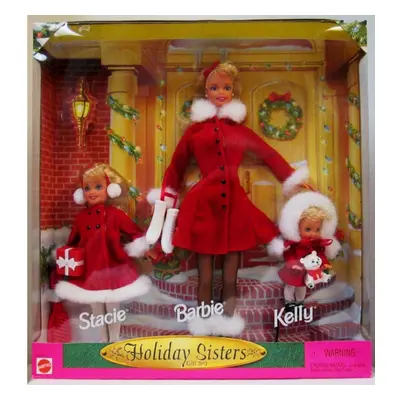 Holiday Sisters Barbie Kelly & Stacie Gift Set