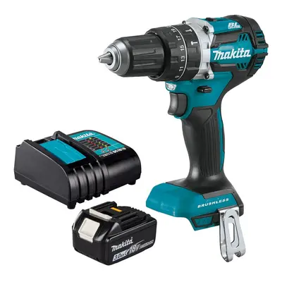 Makita DHP487SF 18V LXT Lithium Brushless Combi Hammer Drill x 3AH