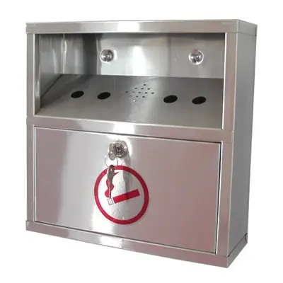 Stainless Steel Cigarette Bin