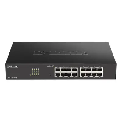 D-Link DGS 1100-16V2 - Switch - smart - x 10/100/1000 - desktop, rack-mountable