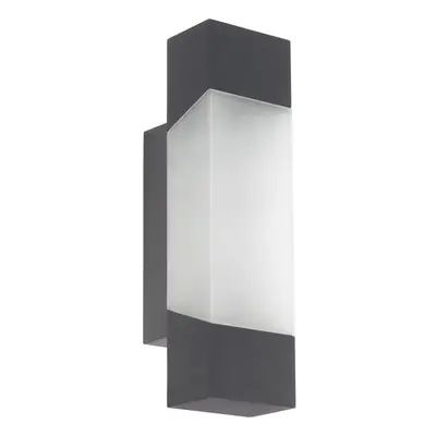 IP44 Outdoor Wall Light Anthracite Porch Accent Lamp 4.8W Built in LED