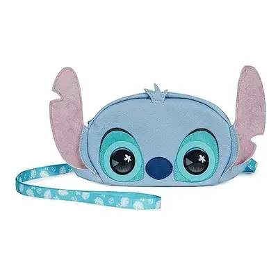 Purse Pets, Disney Stitch Interactive Pet Toy and Shoulder Bag with over Sounds and Reactions, C