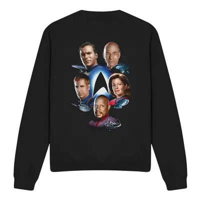 (XL, Black) Star Trek Unisex Adult Starfleet's Finest Sweatshirt