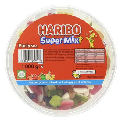 Haribo Supermix Party Size Tub 1kg