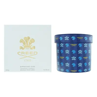 Creed Birmanie Oud Blue Leather Candle 650g