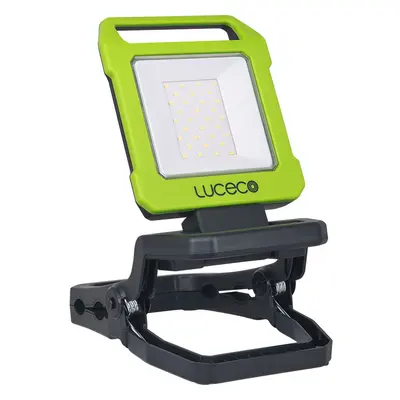 Luceco Rechargeable USB Folding Clamp Worklight 1000lm, 9W, 6500K