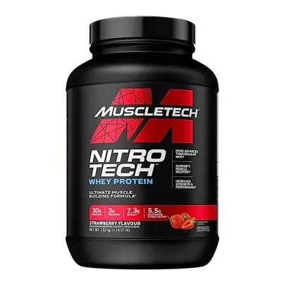 MuscleTech NitroTech Strawberry 4lbs EU RB