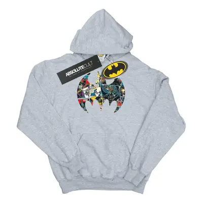 DC Comics Womens/Ladies Batman Comic Book Logo Hoodie