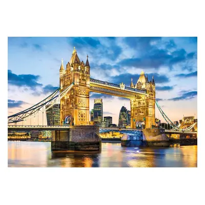 Clementoni Tower Bridge at Dusk High Quality Jigsaw Puzzle (2000 Pieces)