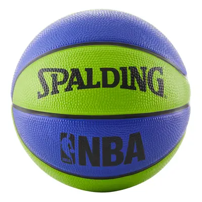 Spalding NBA Mini Outdoor Blue/Green Basketball 22""