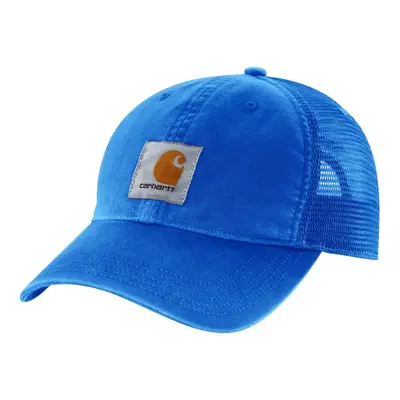 carhartt Mens canvas Mesh-Back cap Light cobalt OFA