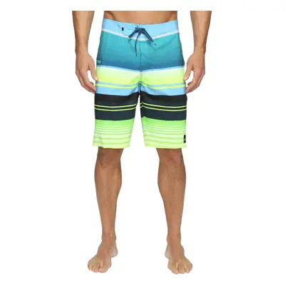 Quiksilver Men's Standard Everyday Stripe Vee Boardshort Moroccan