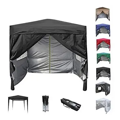 Mcc@home Premier 2x2m Waterproof Pop-up Gazebo with Silver Protective Layer Marquee Canopy (WS) 