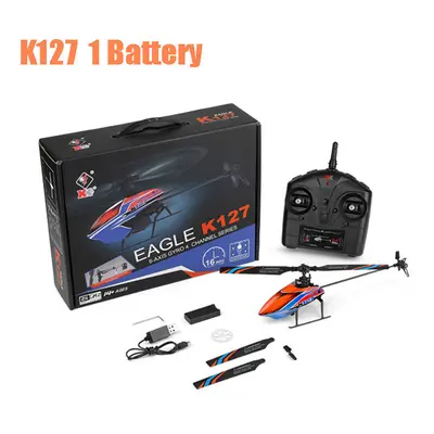 (1B) WLtoys K127 RC Helicopters V911S 2.4G Radio Control Plane Remote Control Airplane Aixs Gyro