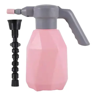 (Pink) 2L Automatic Garden Sprayer Electric Plant Mister Spray Bottle USB Watering Can with Adju