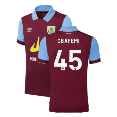 (SB) Burnley Home Shirt (Kids) (OBAFEMI 45)