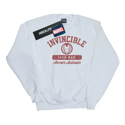 (5XL, White) Marvel Mens Iron Man Activate Sweatshirt