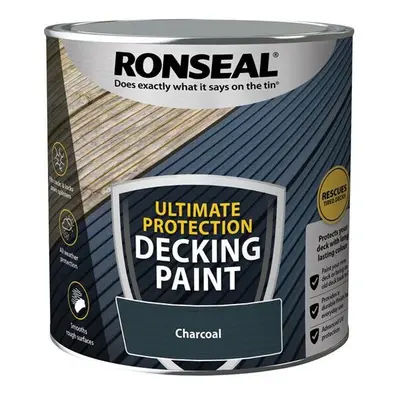 Ronseal Ultimate Protection Decking Paint Charcoal 2.5 litre