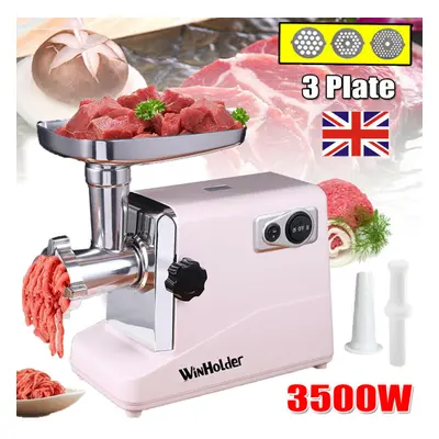 3500W Electric Meat Grinder Mincer Machine Food Sausage Maker Filler