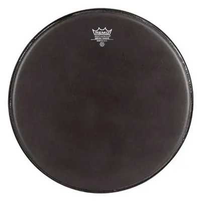 Remo ES0812MP Black Suede Emperor Crimplock Marching Tenor Drum Head 12-Inch