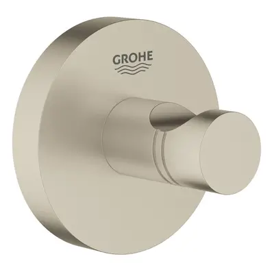 GROHE 40364EN1 Essentials Wall-Mounted Bathroom Robe Hook Brushed Nickel Infinity Finish