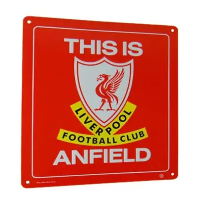 Liverpool FC - "This is Anfield" Official Metal Sign