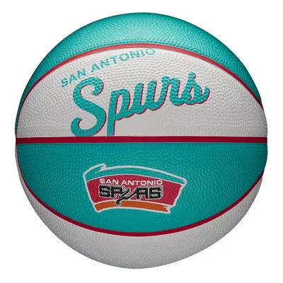 WILSON NBA Team Retro Mini Basketball - San Antonio Spurs