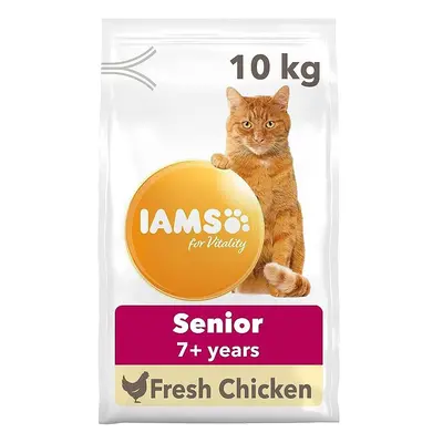 IAMS Complete Dry Cat Food for Senior 7+ Cats with Chicken kg