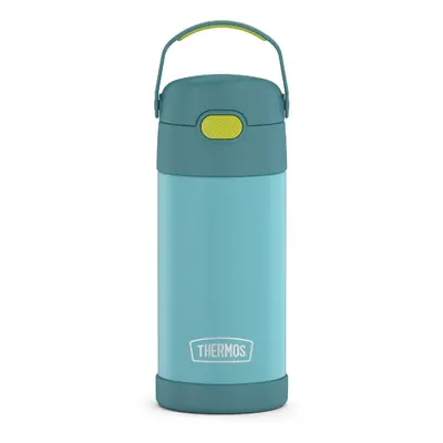 THERMOS FUNTAINER Water Bottle with Straw Ounce BlueGreen Kids Stainless Steel Vacuum Insulated 