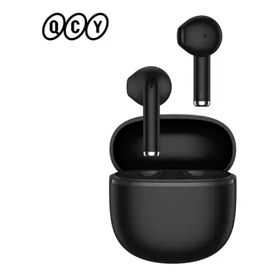 (Black) QCY Ailybuds Lite Wireless Earphones Bluetooth 5.3 TWS Earbuds Semi in-Ear