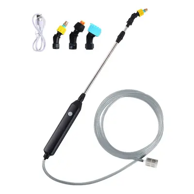 (5 meters water pipe) Sprinkler Electric Sprayer Automatic Garden Plant Mister with Mist Nozzles