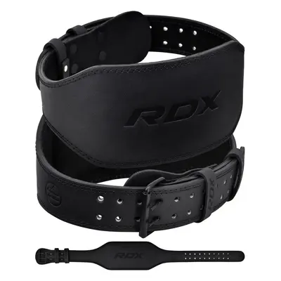 RDX Weight Lifting Belt Gym Fitness Cowhide Leather Padded Lumbar Back Support Adjustable Holes 