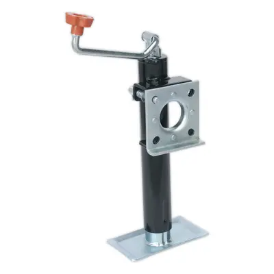 Heavy Duty Trailer Jack & Clamp - Weld On Swivel Mounting - 900kg Capacity